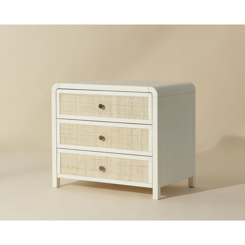 Tierra 30 X 26.25 inch Natural / Antique White / Antique White Night Stand